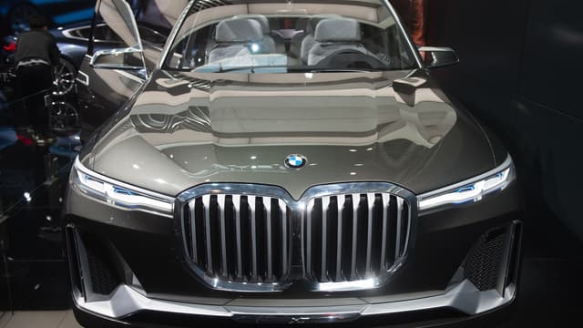 Un concept car BMW, l'un des constructeurs visés par l'enquête