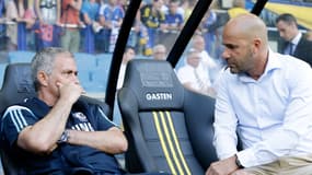 Mourinho et Bosz s'étaient croisés lors d'un match amical entre Chelsea et le Vitesse Arnhem, en 2014