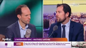 Médecins, cheminots... Le député Mathieu Lefèvre (Renaissance) appelle les grévistes à la "responsabilité"