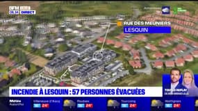 Lesquin: un incendie se déclare dans une résidence pour personnes âgées, 57 personnes évacuées