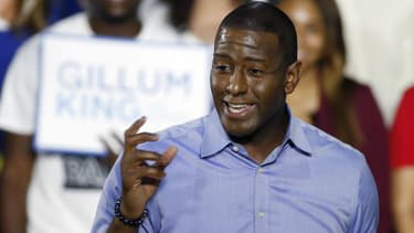 Le candidat démocrate au poste de gouverneur de Floride Andrew Gillum