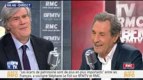 Stéphane le Foll face à Jean-Jacques Bourdin en direct
