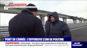 Pont de Crimée: l'offensive com de Vladimir Poutine