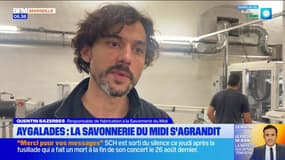 Marseille: une nouvelle ligne de production de savon inaugurée par la Savonnerie du midi