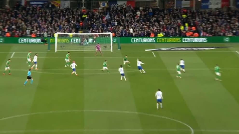 Irlande-France: le revenant Pavard libère les Bleus d’une jolie frappe lointaine Irlande-France: le revenant Pavard libère les Bleus d’une jolie frappe lointaine