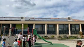 L’école maternelle du Val a installé 800 m² de toiture photovoltaïque cette année
