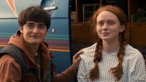Noah Schnapp et Sadie Sink dans Stranger Things: Saison 5.
