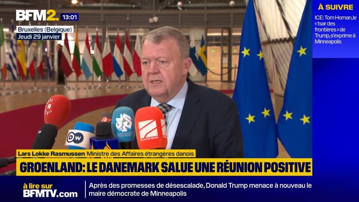 "Maintenant, nous sommes de nouveau sur la bonne voie": le Danemark salue de premiers pourparlers constructifs avec les Américains