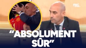 Foot féminin : "Absolument sûr", Rubiales affirme qu'Hermoso était consentante pour son baiser