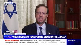 Population gazaouie: "Nous sommes soucieux de nos voisins et nous respectons le droit international" affirme Isaac Herzog, président d'Israël