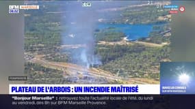 Aix-en-Provence: un feu de forêt maîtrisé près de la gare TGV