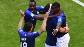 Les Bleus face à l'Australie