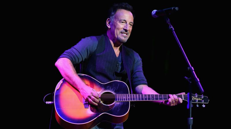 Bruce Springsteen en concert à New York en 2014