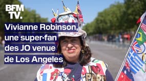 “C’est ma septième édition”: à la rencontre de Vivianne Robinson, une super-fan des Jeux olympiques venue de Los Angeles 