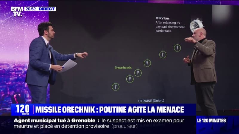 Comment fonctionnent les missiles Orechnik, que Vladimir Poutine menace d'utiliser