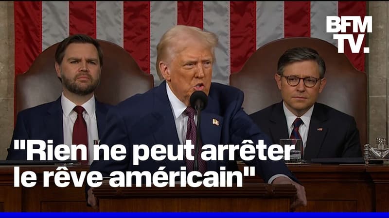 Ukraine, budget, douane... Le discours de Donald Trump devant le Congrès américain en intégralité