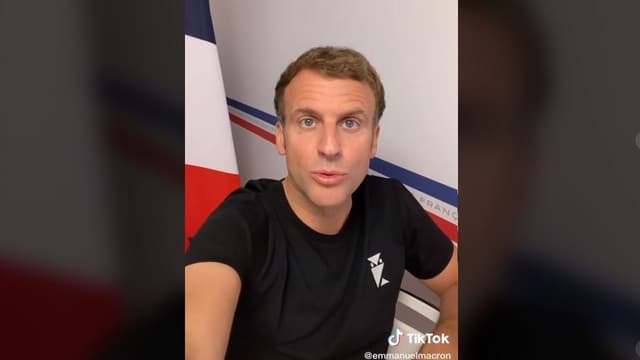 Emmanuel Macron sur les réseaux sociaux