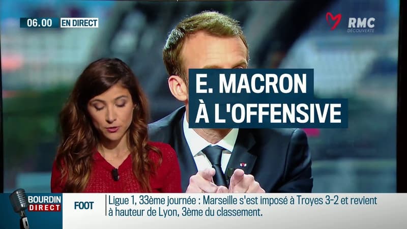 Interview d'Emmanuel Macron: "le Président voulait de l'inédit, il a été servi"