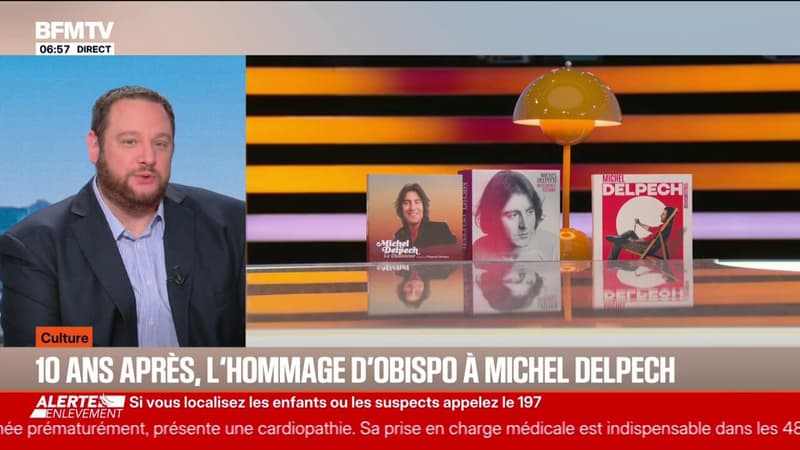 SIGNÉ CULTURE - Pascal Obispo rend hommage à Michel Delpech, dix ans après sa mort, en remasterisant plusieurs titres emblématiques