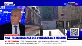 Violences aux Moulins à Nice: "la guerre contre la drogue, on va la gagner", assure le préfet
