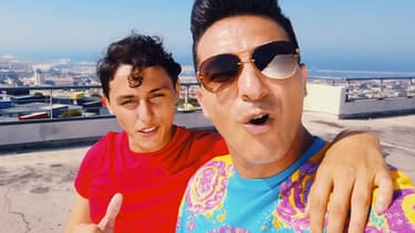 L'Algerino et Baroudi dans le clip de "Mention Max"