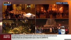 Attaques à Paris: Des fausses alertes ont provoqué des mouvements de panique lors des rassemblements