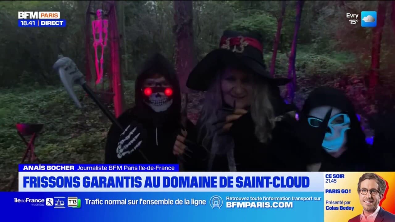 Frissons garantis au domaine de Saint-Cloud