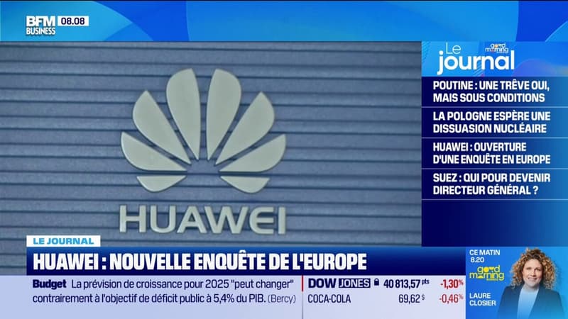 Huawai : nouvelle enquête de l'Europe