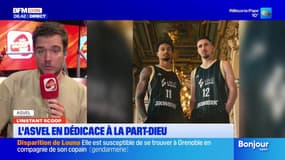 L'ASVEL en dédicace à la Part-Dieu