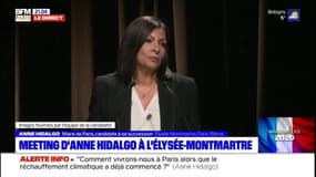 Le meeting d'Anne Hidalgo à l'Élysée-Montmartre