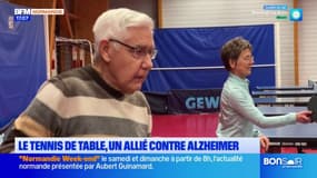 Le Havre: le tennis de table, une thérapie pour la maladie d'Alzheimer