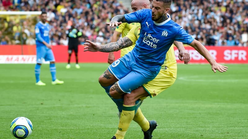 Nicolas Pallois et Dario Benedetto samedi au duel.