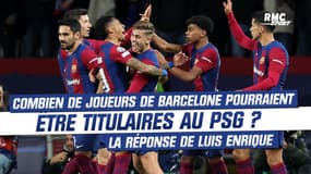 Ligue des champions : Combien de joueurs de Barcelone pourraient être titulaires au PSG ? La réponse de Luis Enrique