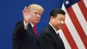 Donald Trump et Xi Jinping à Pékin, en novembre 2017.