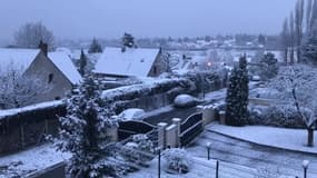 Neige à Villennes-sur-Seine dans les Yvelines - Témoins BFMTV