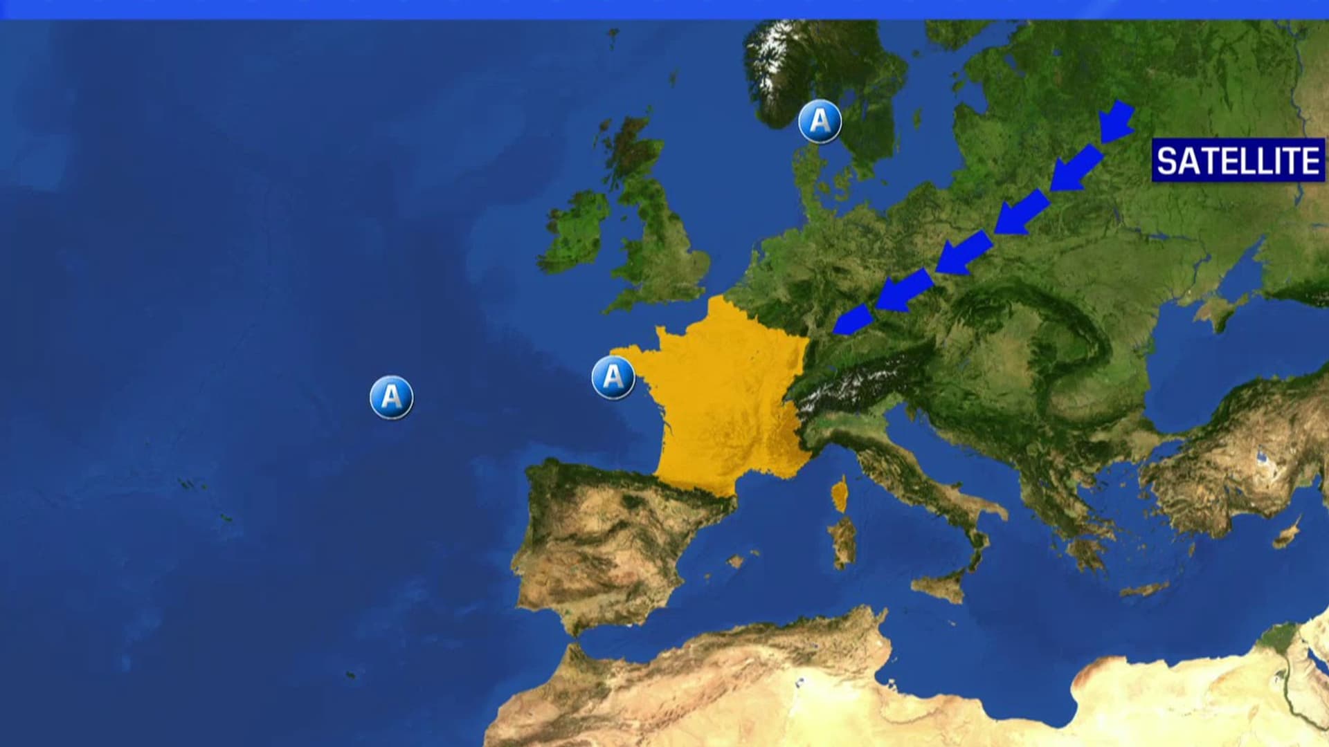 La position d'un anticyclone la semaine prochaine sur la Scandinavie pourrait entraine un flux d'air plus froid sur la France