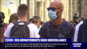 Covid: des départements sous surveillance