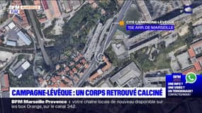 Marseille: un corps calciné retrouvé après un incendie d'immeuble dans le 15e arrondissement