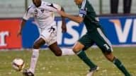 Le Brésilien ici avec le maillot de Palmeiras n'est pas très tendre avec l'OL.