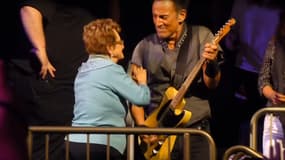 Bruce Springsteen sur scène avec sa mère à New York