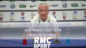 Choqué, Deschamps a douté que Rabiot soit bien l'auteur du mail...