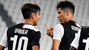 Paulo Dybala et Cristiano Ronaldo