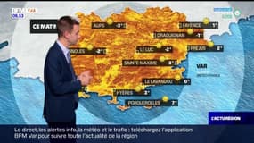 Météo Var: des conditions ensoleillées ce vendredi avec des gelées par endroits