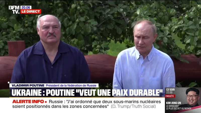 Guerre en Ukraine: l'armée russe accélère sa progression sur le terrain, pendant que Vladimir Poutine souhaite une 