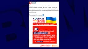 Le LOSC organise une collecte de dons ce vendredi soir avant le match