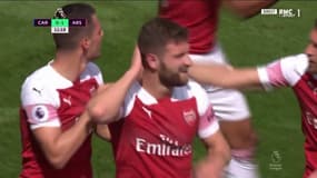 Lacazette félicite Mustafi... qui l'a bien senti passer !
