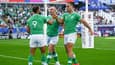 La joie des Irlandais lors de leur victoire face à la Roumanie à la Coupe du monde de rugby, le 9 septembre 2023.