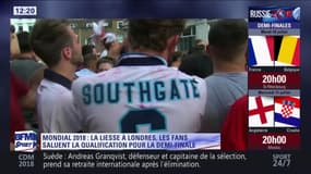 Angleterre : La liesse à Londres, les fans anglais saluent la qualif et croient au sacre ! 
