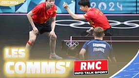 JO 2024 / Tennis de table : Les comms' RMC, les Chinois trop forts pour Lebrun-Gauzy