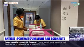 Antibes: portrait de Tiffany, jeune aide-soignante dans un Ehpad